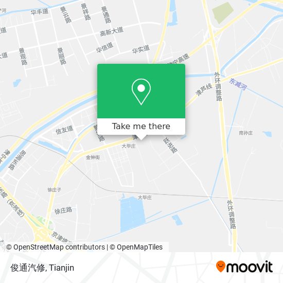 俊通汽修 map