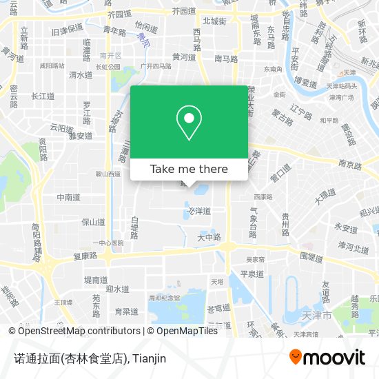 诺通拉面(杏林食堂店) map