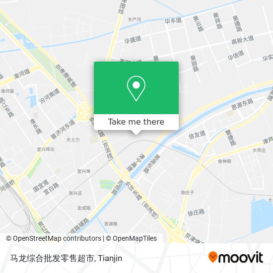 马龙综合批发零售超市 map