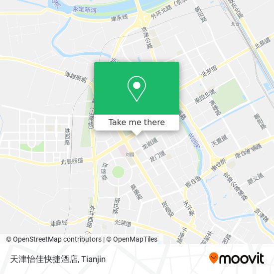 天津怡佳快捷酒店 map