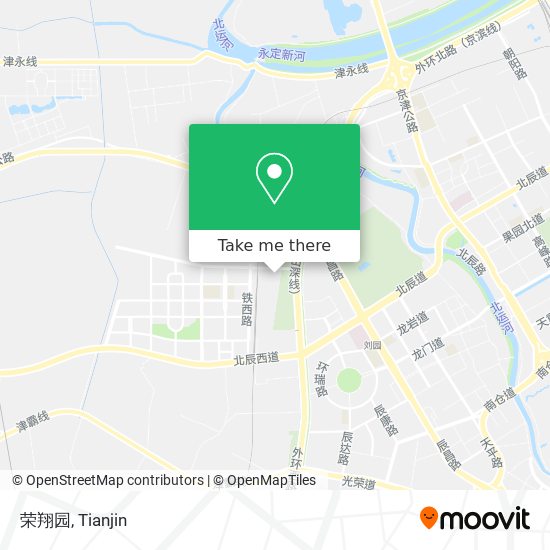 荣翔园 map