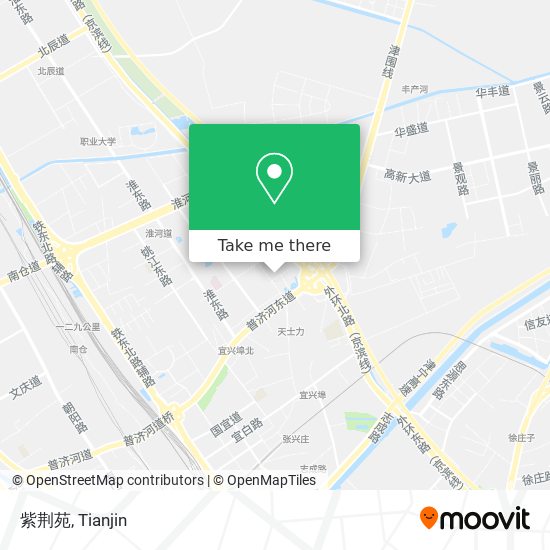 紫荆苑 map