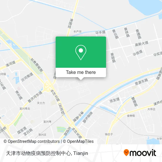 天津市动物疫病预防控制中心 map