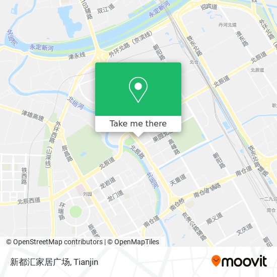 新都汇家居广场 map
