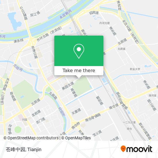 苍峰中园 map