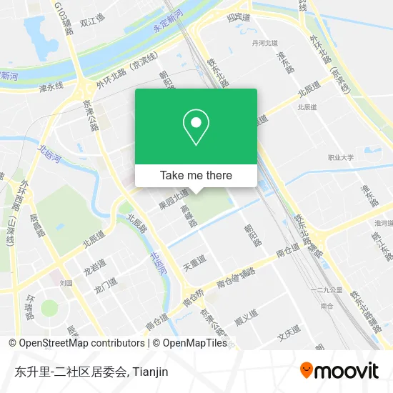 东升里-二社区居委会 map