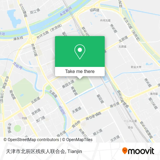 天津市北辰区残疾人联合会 map