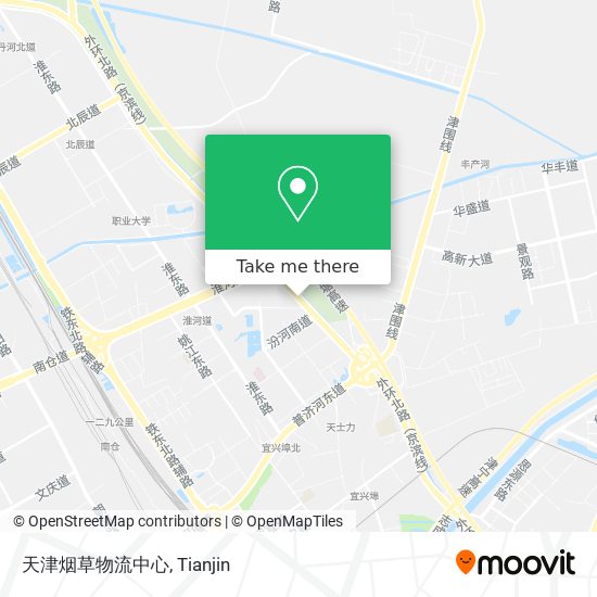 天津烟草物流中心 map