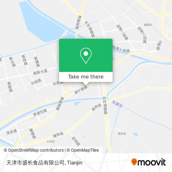 天津市盛长食品有限公司 map