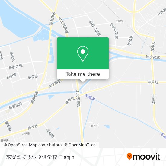 东安驾驶职业培训学校 map