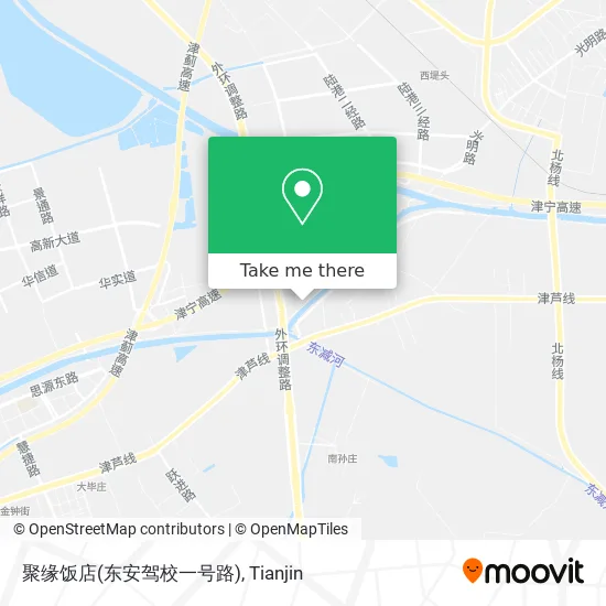 聚缘饭店(东安驾校一号路) map