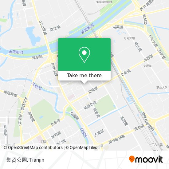 集贤公园 map