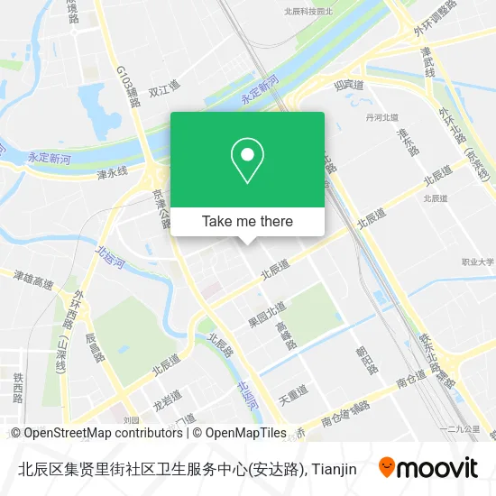 北辰区集贤里街社区卫生服务中心(安达路) map