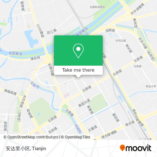 安达里小区 map