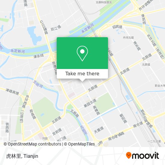 虎林里 map