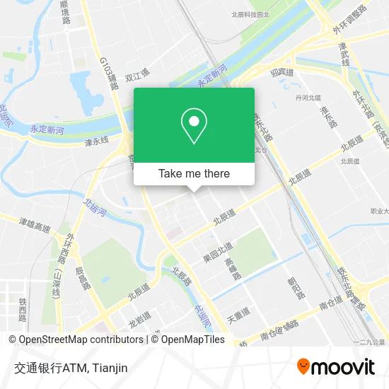 交通银行ATM map