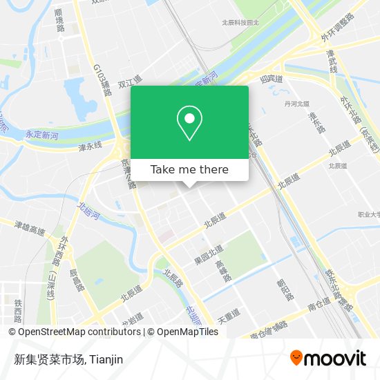 新集贤菜市场 map
