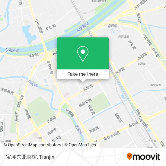 宝坤东北菜馆 map