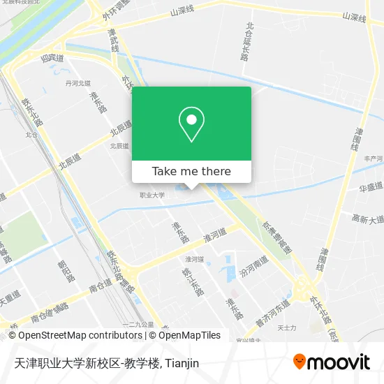 天津职业大学新校区-教学楼 map
