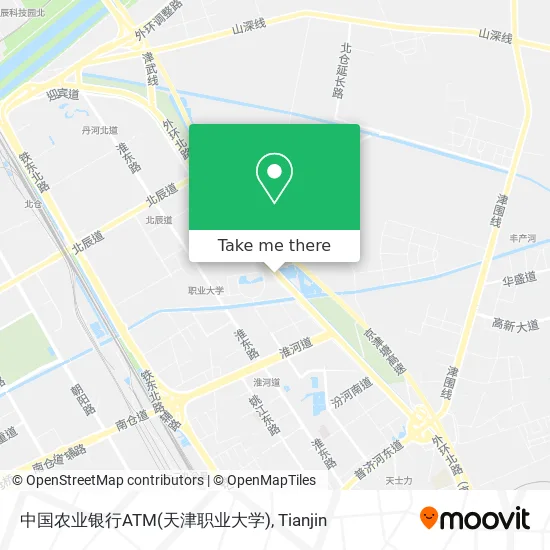 中国农业银行ATM(天津职业大学) map