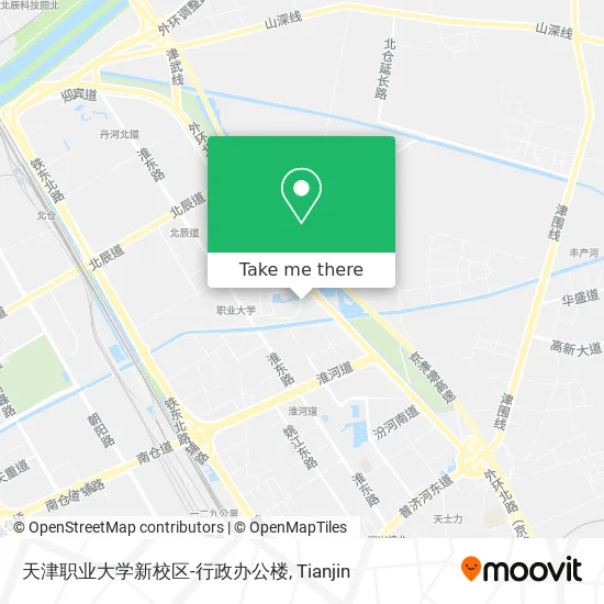 天津职业大学新校区-行政办公楼 map