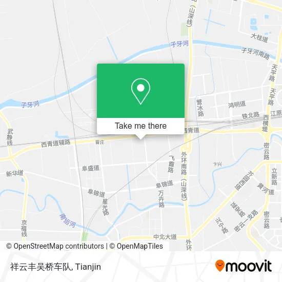 祥云丰吴桥车队 map
