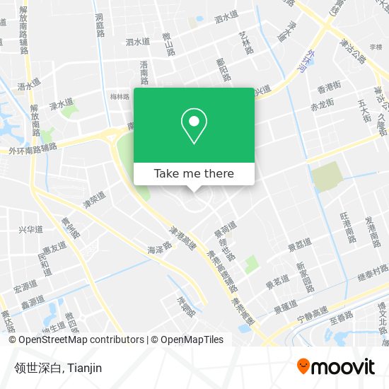 领世深白 map