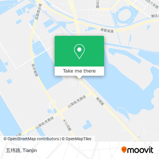 五纬路 map