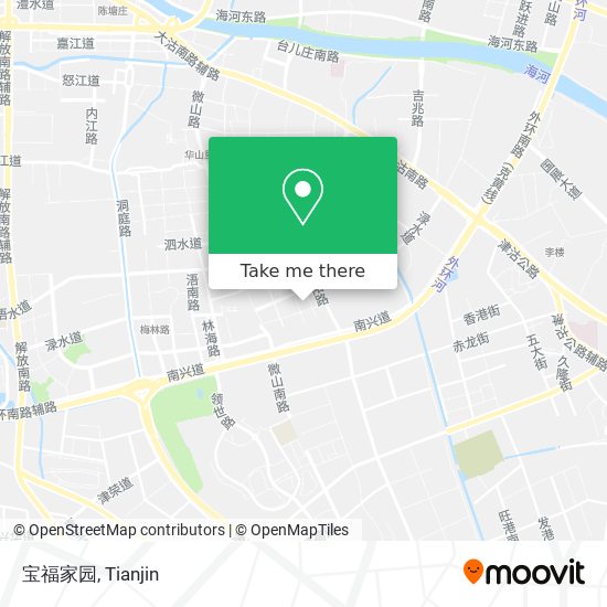 宝福家园 map