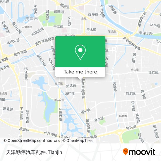 天津勤伟汽车配件 map