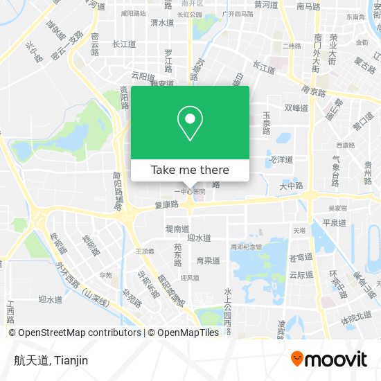 航天道 map