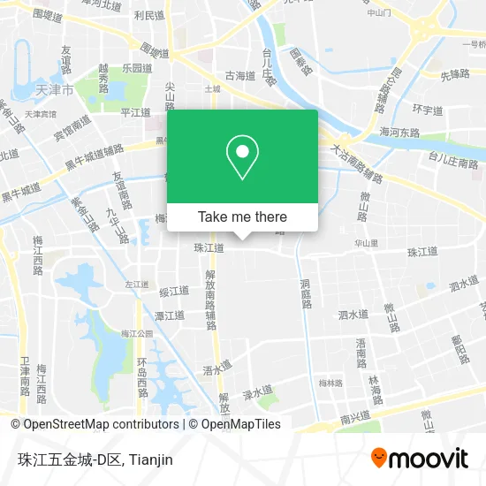 珠江五金城-D区 map