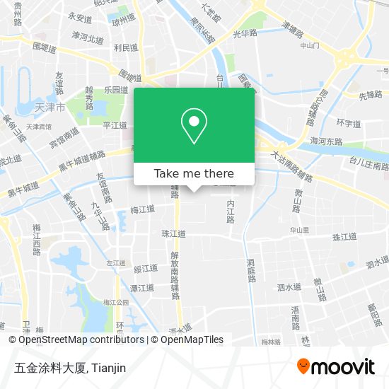 五金涂料大厦 map
