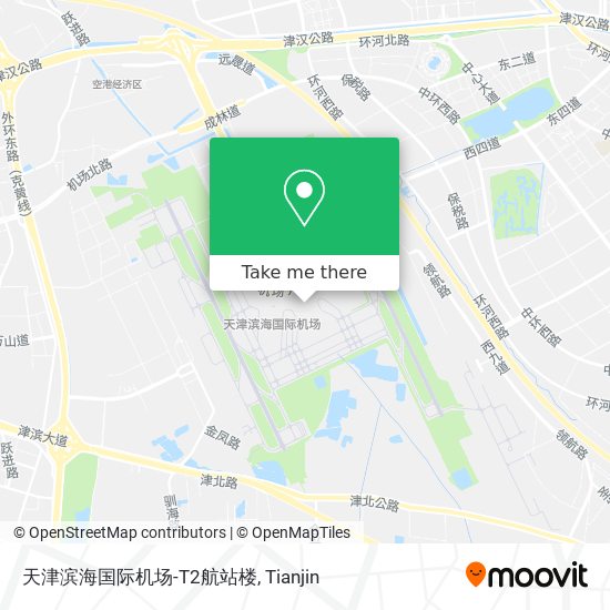 天津滨海国际机场-T2航站楼 map