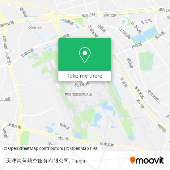 天津海蓝航空服务有限公司 map