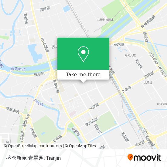 盛仓新苑-青翠园 map