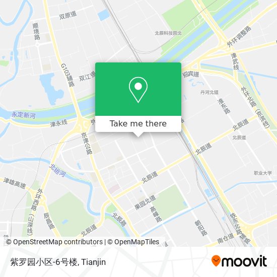 紫罗园小区-6号楼 map