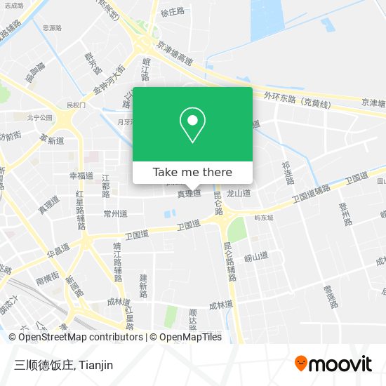 三顺德饭庄 map