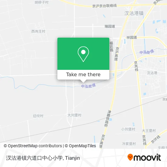 汊沽港镇六道口中心小学 map