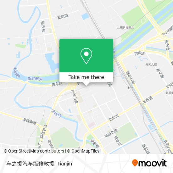 车之援汽车维修救援 map