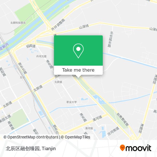 北辰区融创臻园 map