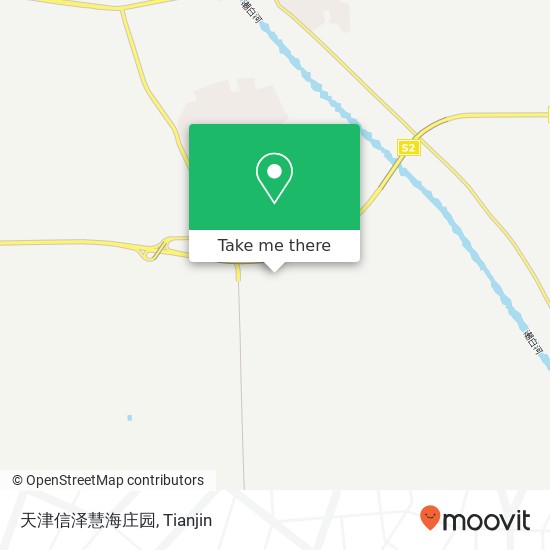 天津信泽慧海庄园 map
