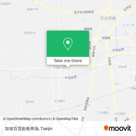 加坡百货副食商场 map