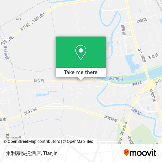 集利豪快捷酒店 map