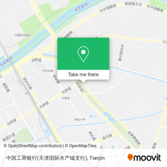 中国工商银行(天津国际水产城支行) map