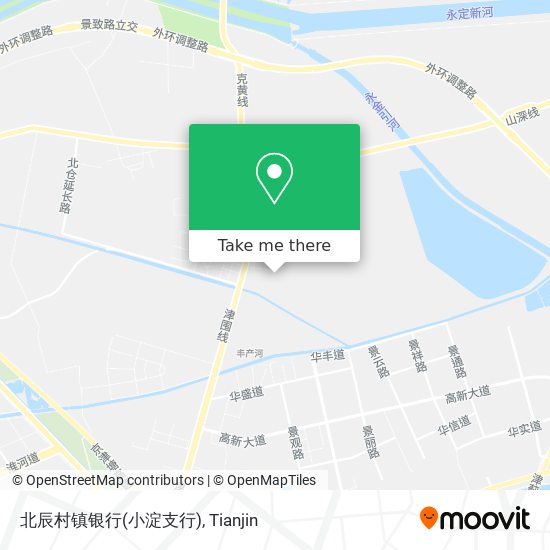 北辰村镇银行(小淀支行) map