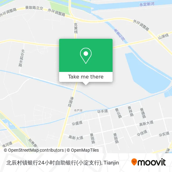 北辰村镇银行24小时自助银行(小淀支行) map