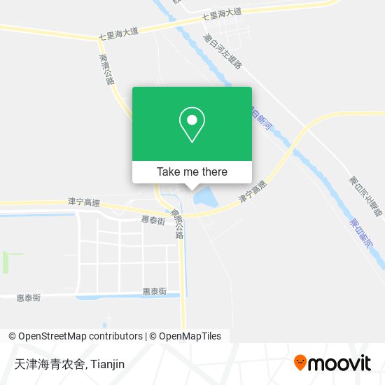 天津海青农舍 map