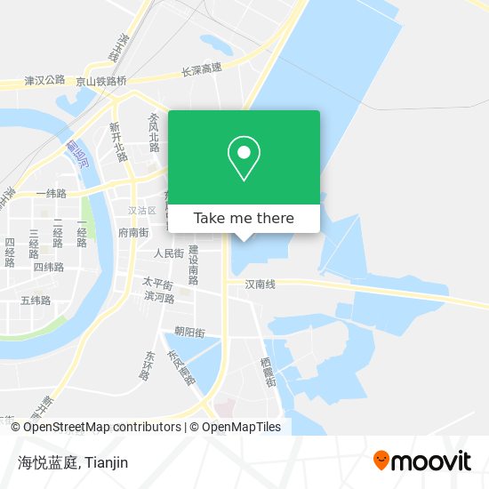海悦蓝庭 map