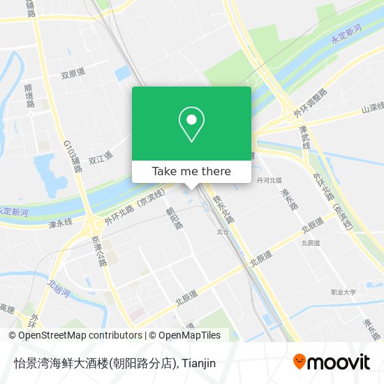 怡景湾海鲜大酒楼(朝阳路分店) map
